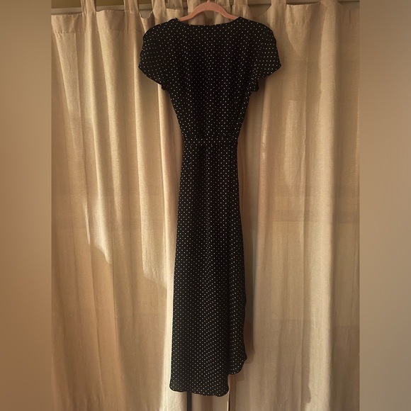 Dynamite polka dot wrap dress- size S - Picture 2 of 3